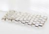 Picture of Cylinder beads, size 11/0, Delica, silver-lined, crystal, 7 grams