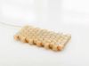Picture of Cylinder beads, size 11/0, Delica, opaque, light beige brown, 7 grams
