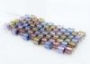 Picture of Cylinder beads, size 11/0, Delica, purple and bronze mixture, 7 grams