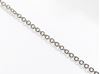 Picture of Chain for pendant, sterling silver, rolo link and spring ring clasp, 40 cm