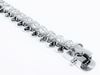 Picture of “Dashing Zirconia” wide tennis bracelet in sterling silver with round cubic zirconia