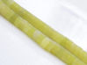 Picture of 3x6 mm, wheel-shaped, gemstone beads, lemon jade, natural