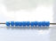 Image de Perles de rocailles japonaises, rondes, taille 11/0, Toho, opaque, bleu bleuet