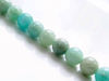 Image de 8x8 mm, perles rondes, pierres gemmes, amazonite, naturelle, qualité A