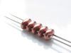 Picture of 5x2.5 mm, SuperDuo beads, Czech glass, 2 holes, metallic, bronze copper, matte