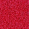 Image de Perles de rocailles japonaises, rondes, taille 15/0, Miyuki, opaque, rouge cerise