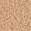 Picture of Japanese seed beads, round, size 15/0, Miyuki, opaque, tan or light brown, Ceylon
