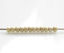Image de Perles de rocailles japonaises, rondes, taille 11/0, Toho, galvanisé, aluminium doré, mat, PermaFinish
