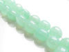 Picture of 16 to 20 mm, medium to large oval nuggets, gemstone beads, agate, light turquoise green, hand-cut