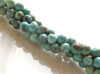 Picture of 3x3 mm, round, gemstone beads, Hubei turquoise, natural