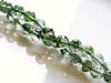 Picture of 6x6 mm, round, gemstone beads, moss quartz, natural, Brazil