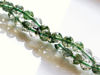 Picture of 6x6 mm, round, gemstone beads, moss quartz, natural, Brazil