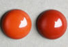 Image de 18x18 mm, rond, cabochons de pierres gemmes, jaspe rouge, naturel