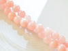 Picture of 6x6 mm, round, gemstone beads, Mashan jade, misty rose