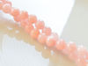 Picture of 6x6 mm, round, gemstone beads, Mashan jade, misty rose