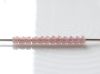 Picture of Japanese seed bead, round, size 11/0, Toho, grape mist or light amethyst, Ceylon luster