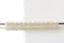 Image de Perles cylindrique, taille 11/0, Treasure, opaque, blanc Navajo (blanc crème), lustré, 5 grammes