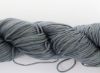 Afbeeldingen van Chinese knopenkoord - gevlochten nylon koord, 0.8 mm, grijs, 5 meter