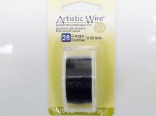 Image de Artistic Wire, fil de cuivre, 0.32 mm, émail noir