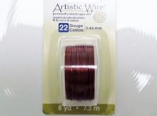 Image de Artistic Wire, fil de cuivre, 0.64 mm, émail brun
